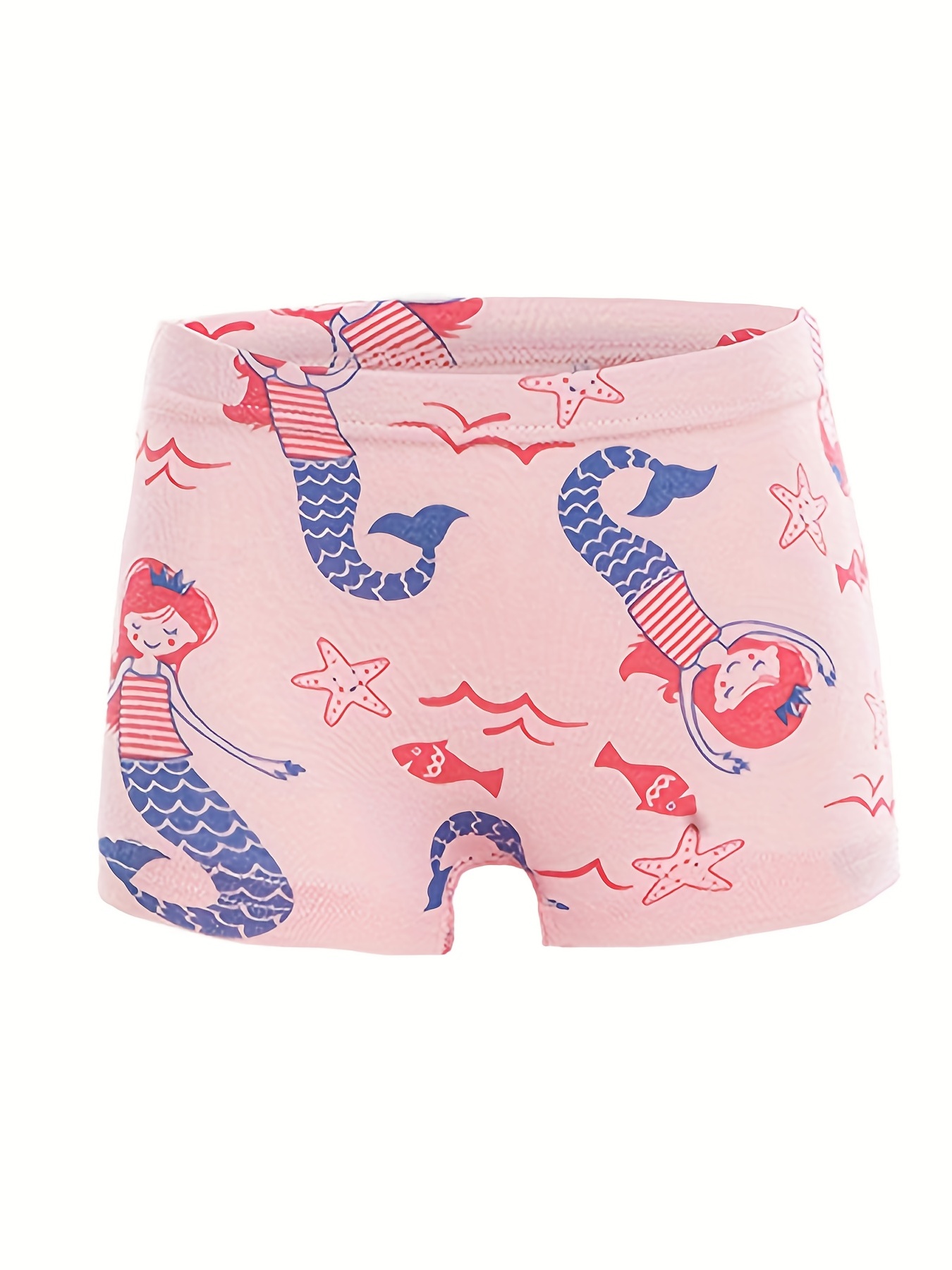 Girls Boxer Briefs Elastic Waist Anime Girl Print - Temu Japan