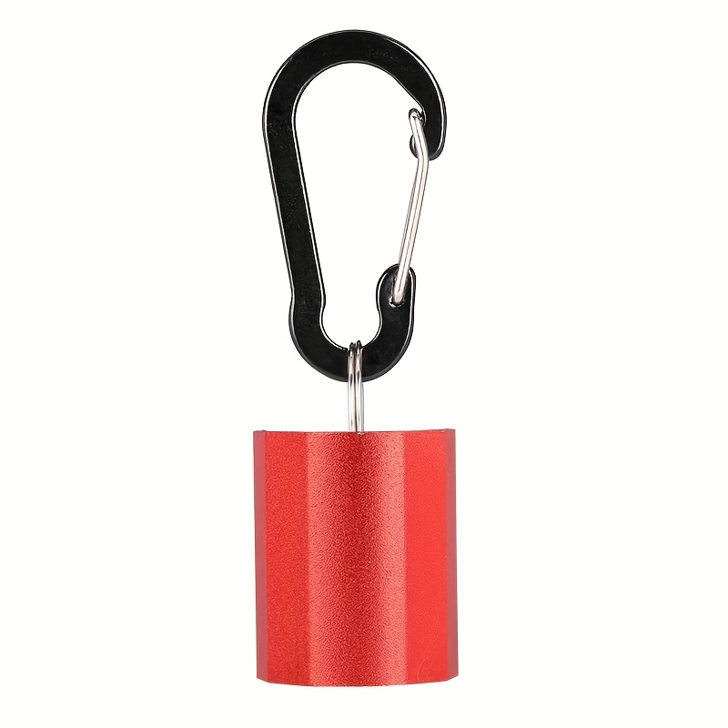 Fishing Rod Holder Portable Hanging Rod Clamp With Keychain