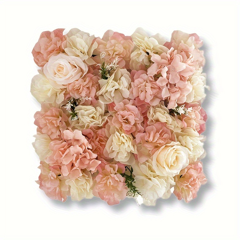 1pc artificial flowers simulated flower wall wedding background wall decoration artificial flower rose wall flower rows wedding flower arch cinema image wall decor home decor wedding decor