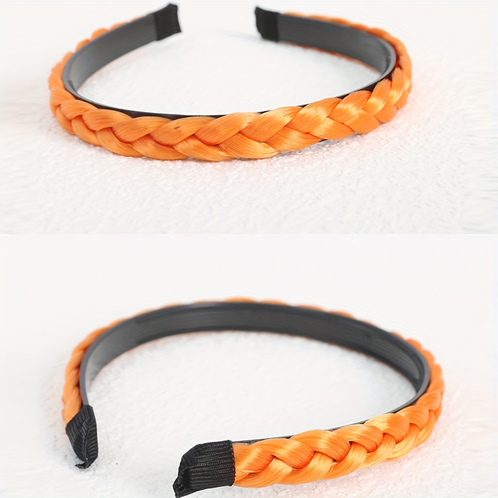 Stylish Synthetic Fishbone Braid Wig Twist Braid Headband - Temu