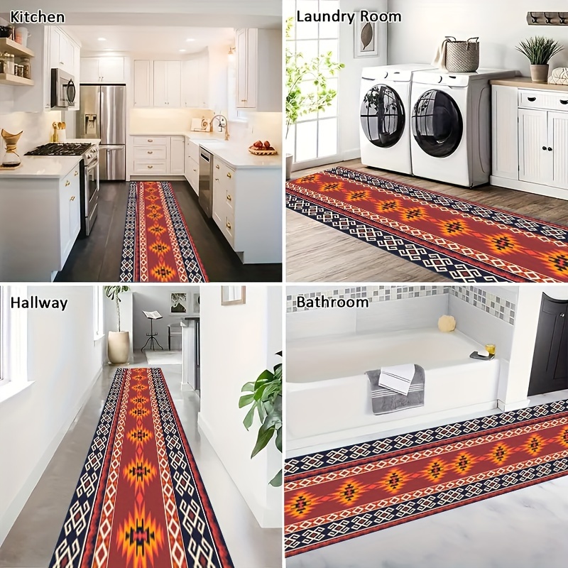 Modern Runner Rugs For Hallway Kitchen Non slip Stain - Temu