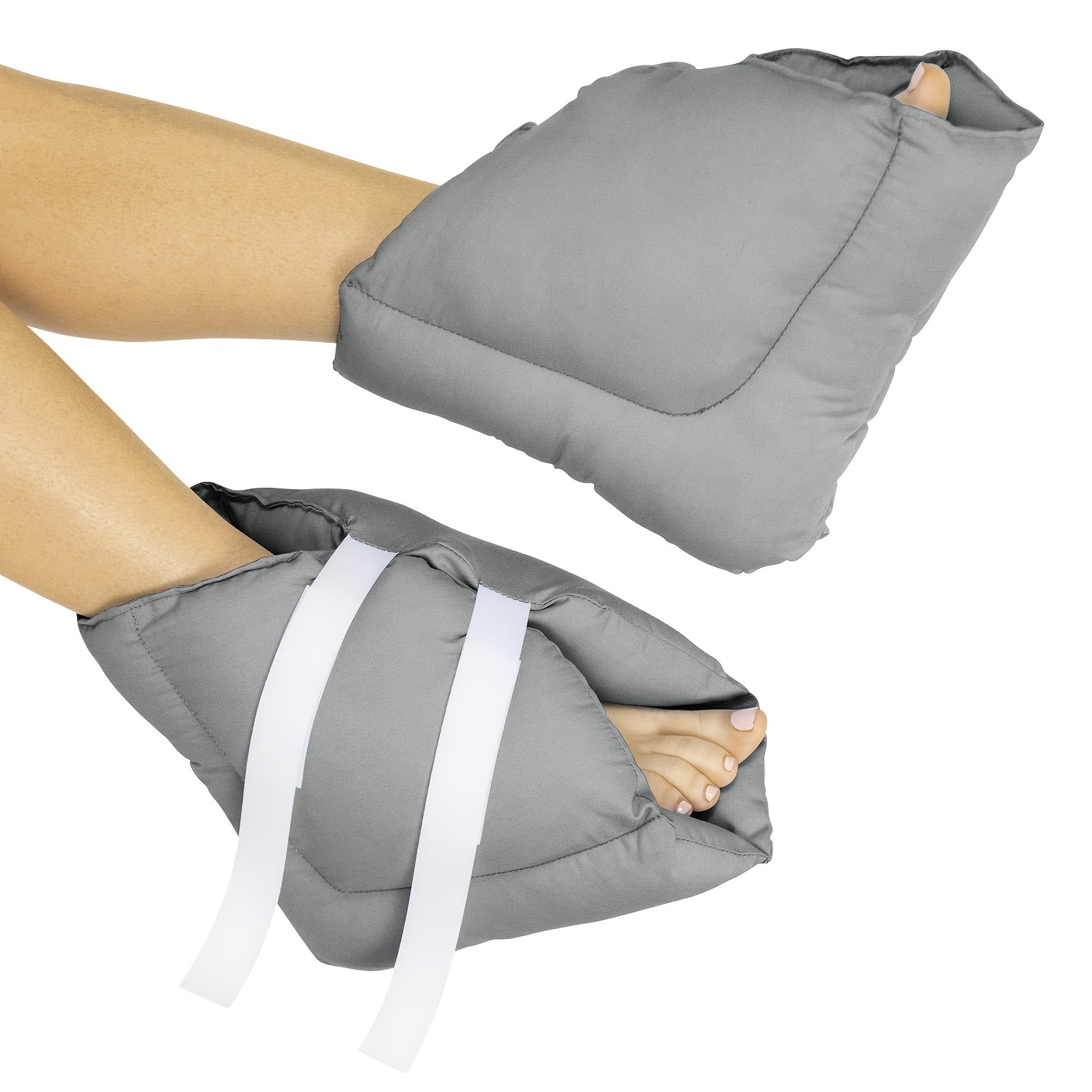 1 Pair Heel Protectors Cushion Pillows To Relieve Pressure From Sores