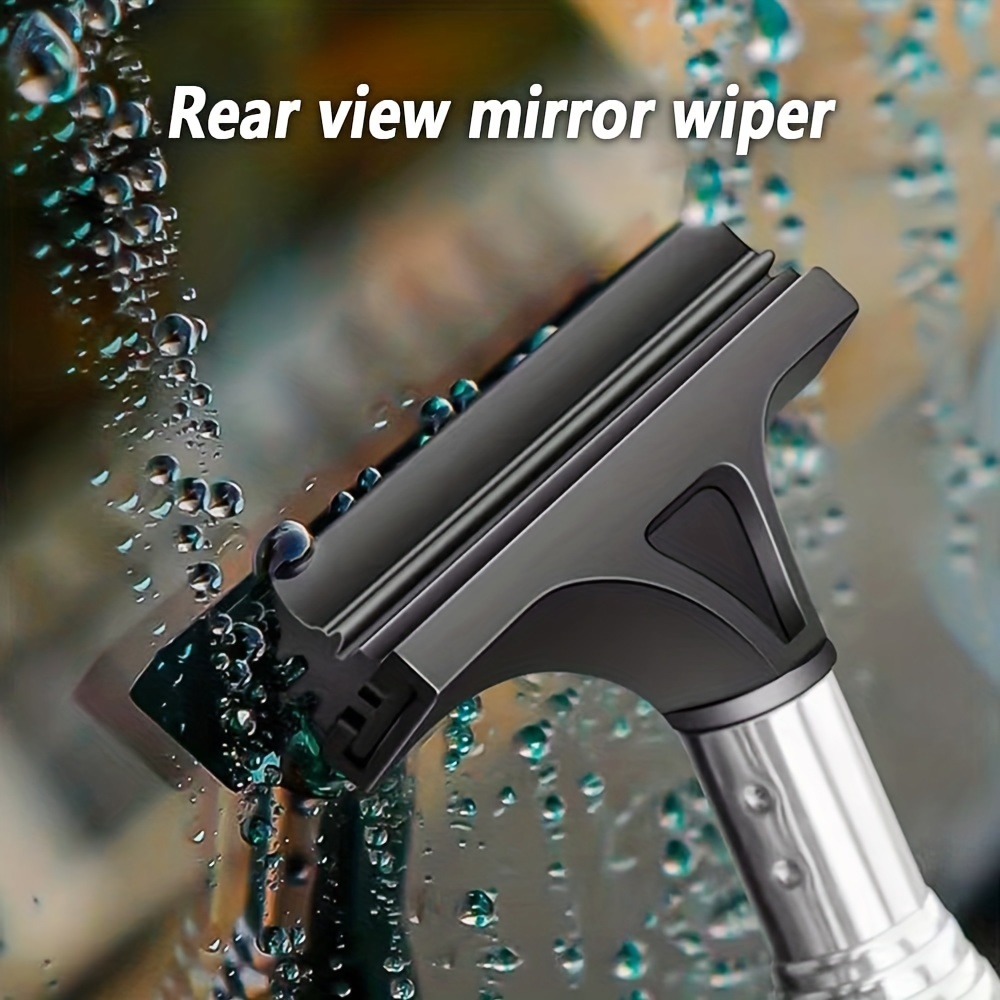 Car Rearview Mirror Wiper Retractable Mirror Wiper Portable - Temu