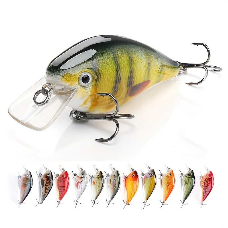 Realistic Crankbait Fishing Lure Bass Trout Ideal Freshwater - Temu