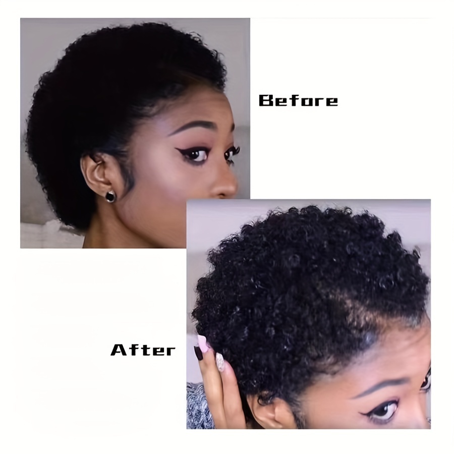 1Pcs Professional Salon Magic Twist Hair Brush Double Sides Sponge  Hairbrush For Natural Curl Afro Coil Hair