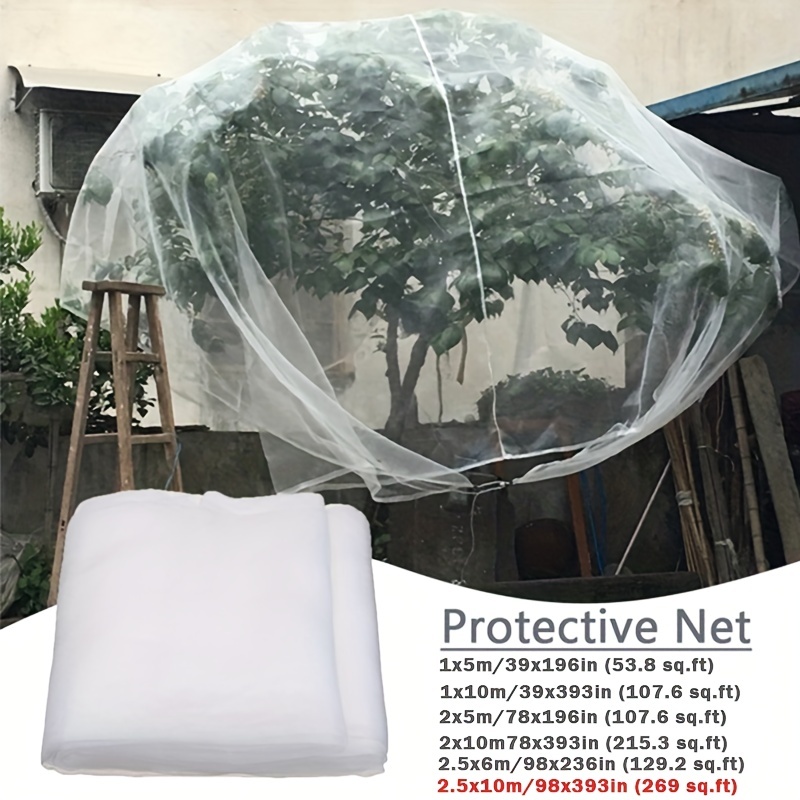 60 Mesh Garden Protection Net 53 8 269sq Ft Keep Out Pests Birds