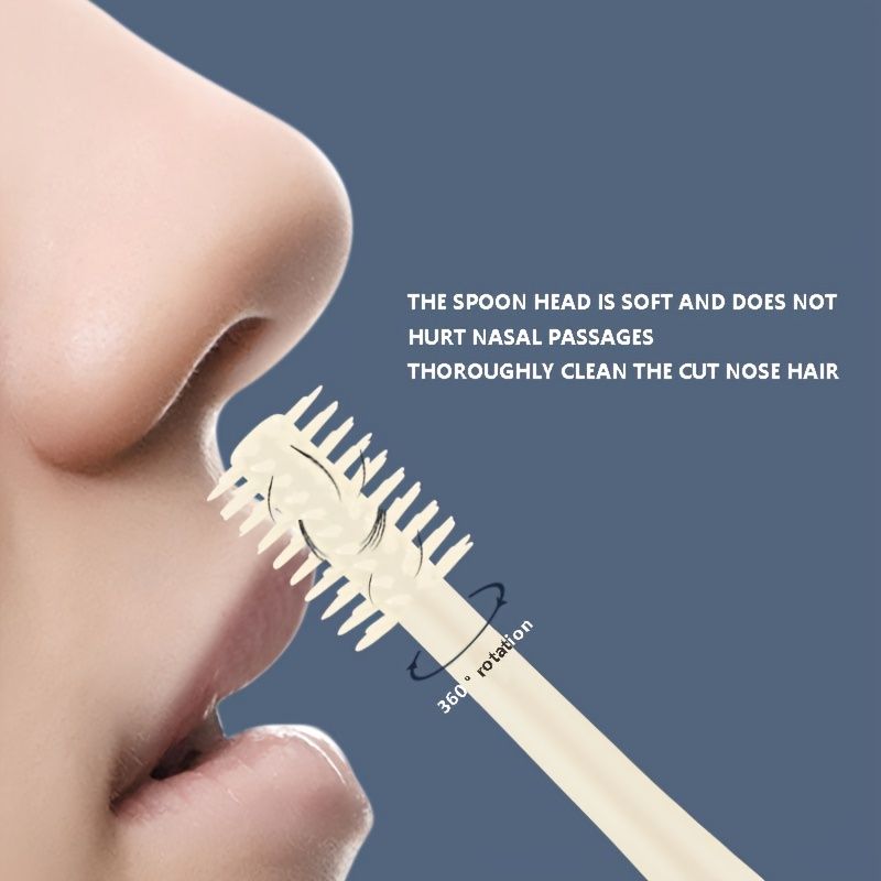 Nose Hair Trimmer Stainless Steel Blade Waterproof Battery Free Manual 360 Degree Rotating Double Head Tool For Trimming And Cleaning | Shop On Temu And Start Saving | Temu Nose Hair Trimmer Stainless Steel Blade Waterproof Battery Free Manual 360 Degree Rotating Double Head Tool For Trimming And Cleaning | Shop On Temu And Start Saving | Temu