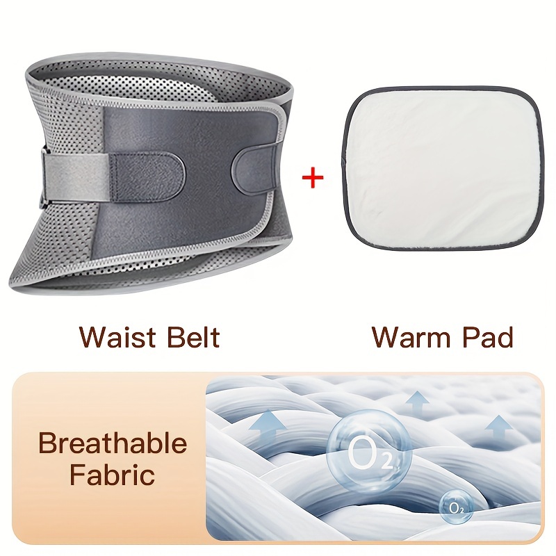 Medical Heat Waist Trainer Belt Brace For Lower Back Pain Relief Therapy  Support