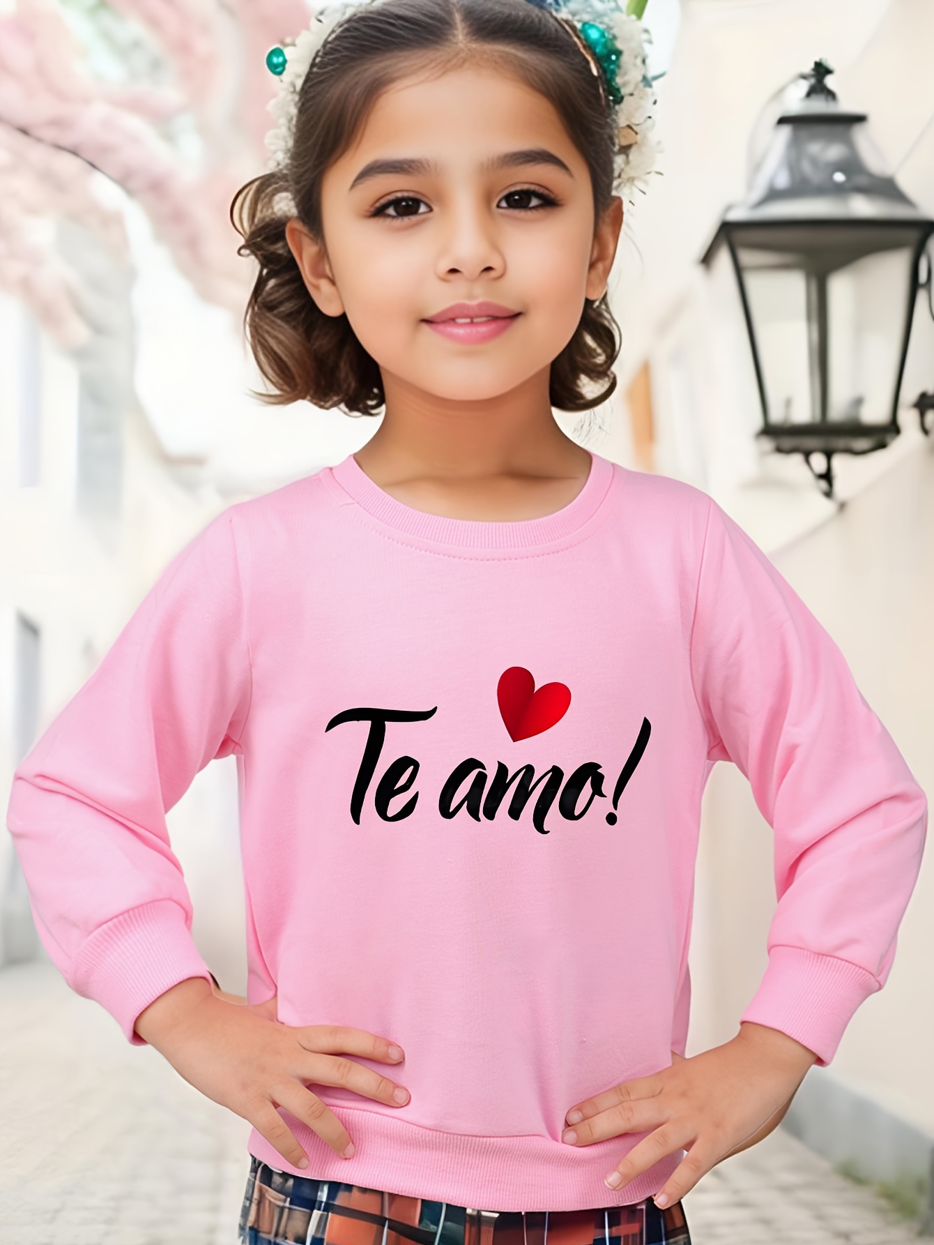 OBiQuzz Children Kids Daily Printed Tenues Sweat-shirt