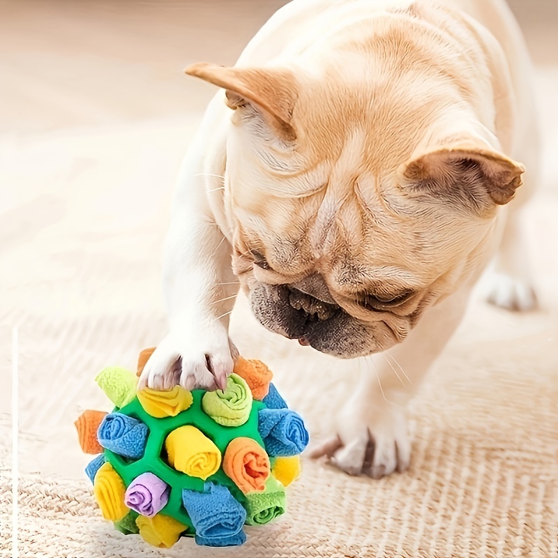 Pelota Interactiva Olfatear Perros Pelota Masticable Fugas - Temu Chile