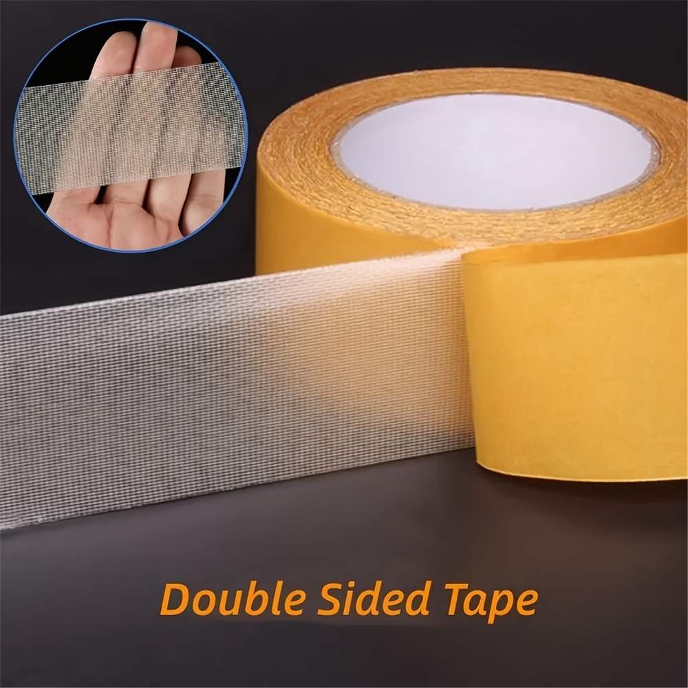 High viscosity, seamless mesh, double-sided adhesive tape, base