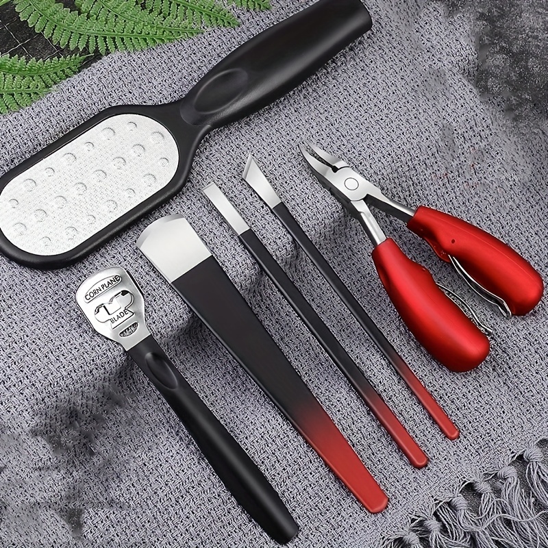 Pedicure Scraping Knife Stainless Steel Pedicure Knife Calluses Remover Knife  Foot File Foot Care Tool for Callus Hard Cracked Skin 1 Slice Knife