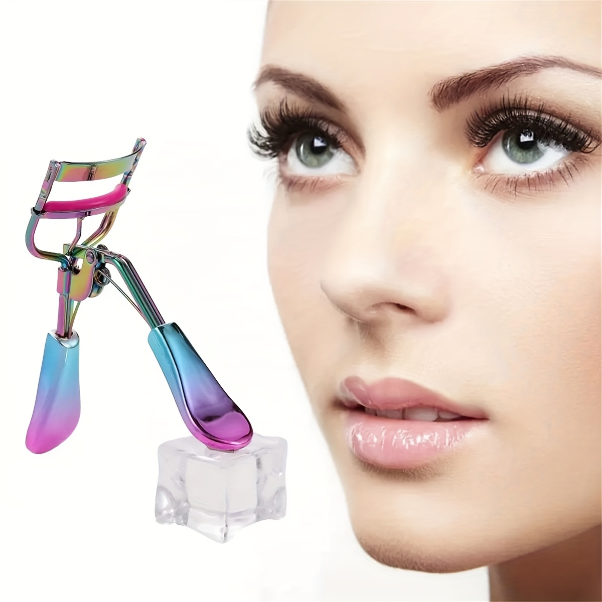 

Colorful Eyelash Curlers Eye Lashes Curling Clip False Eyelashes Cosmetic Stainless Steel Accessories Eyes Makeup Tool