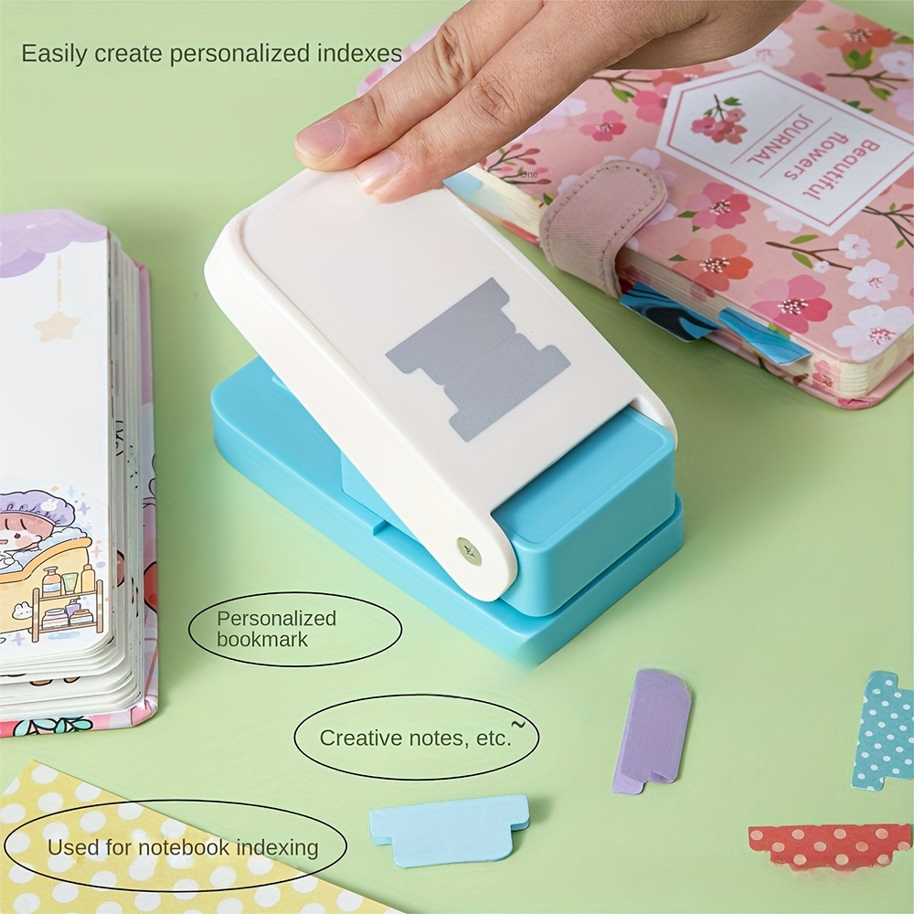 Tab Puncher for Paper Crafts, Multifunctional Tag Punches for