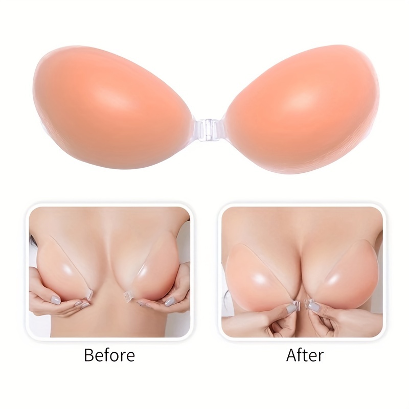1 Pair Women's Invisible Underwear To Prevent Protrusions From Sagging Women's  Underwear Strapless Underwear Silicone Underwear Chest Stickers