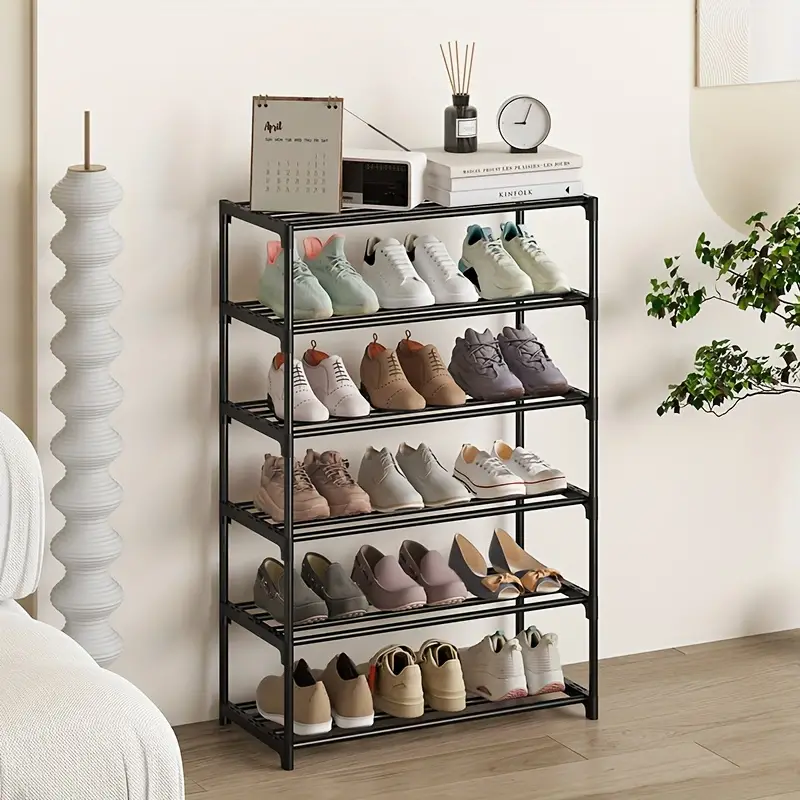 Simple Multi tier Shoe Rack Durable Shelf Shoe Storage Shelf - Temu