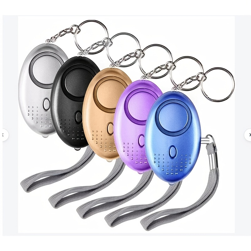 women's alarm keychain