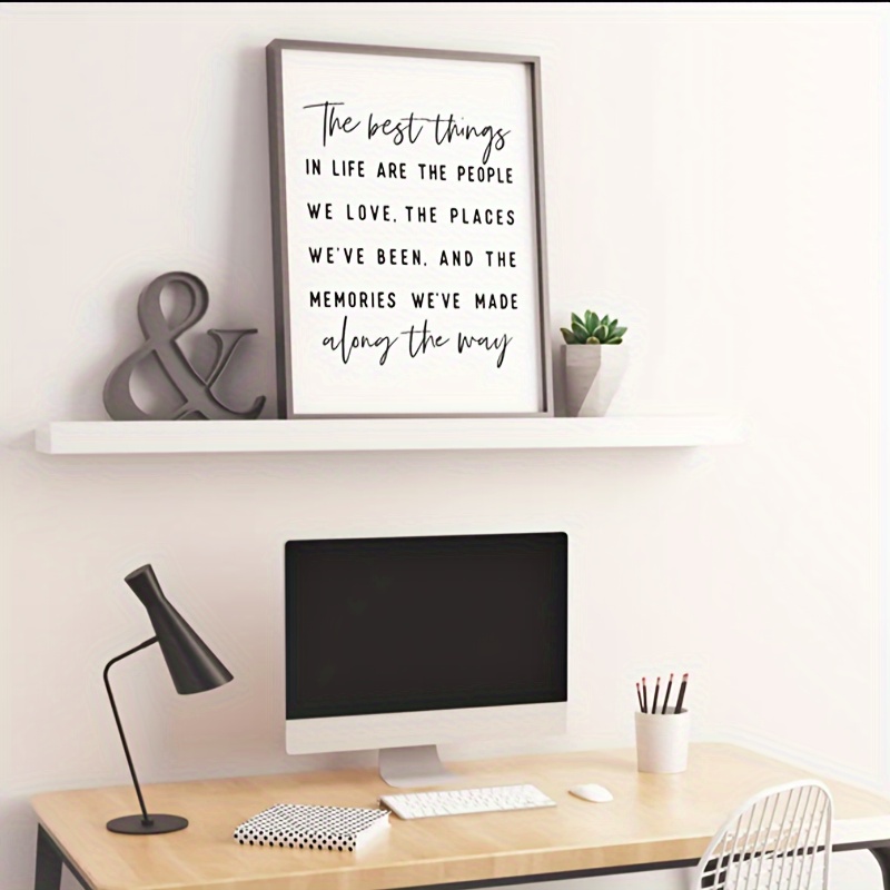 Inspirational Quotes Desk Decor Gifts For Women Best Friend 7 Rules of Life