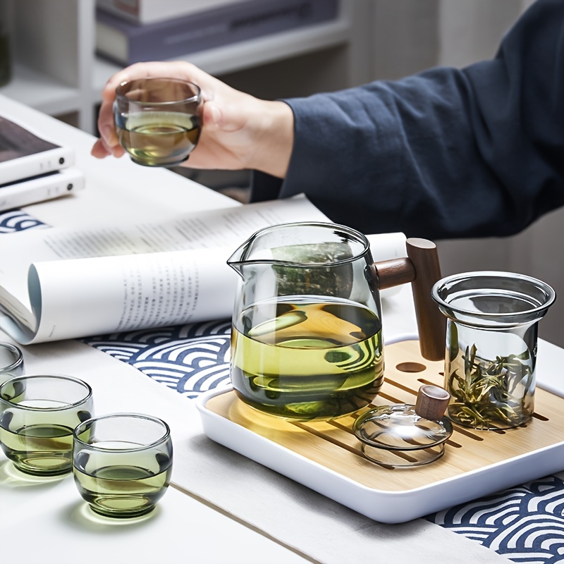 Clear tea set  Glass tea set, Tea pots, Tea set