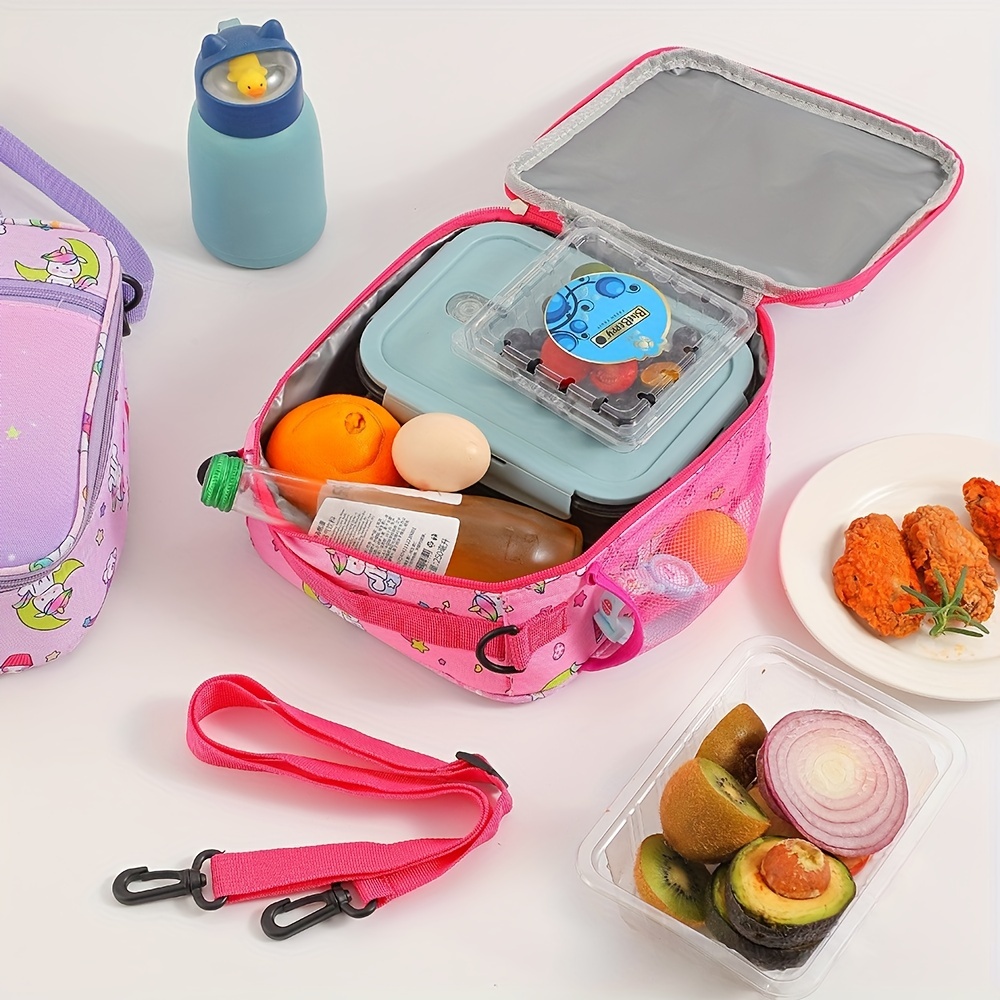 UHAPEER Fiambreras bento, Fiambrera con bolsa, Lunchbox para niños y adultos,  Lonchera portátil para microondas para el trabajo, Escuela, Picnic, Viajes  : .es: Hogar y cocina