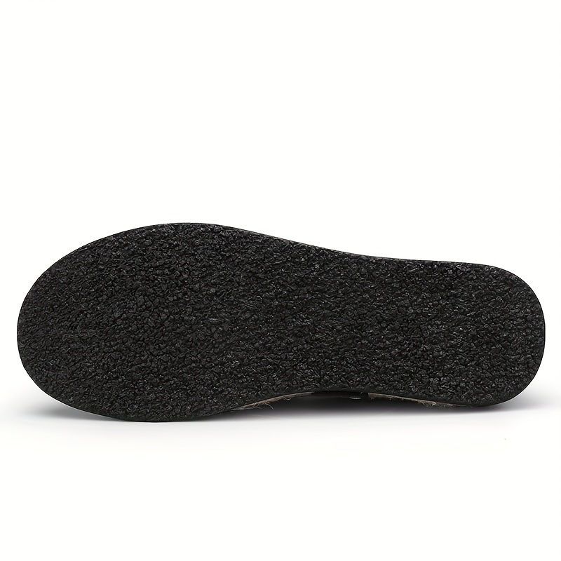 Men's Letter Print Slip On Canvas Loafer Shoes