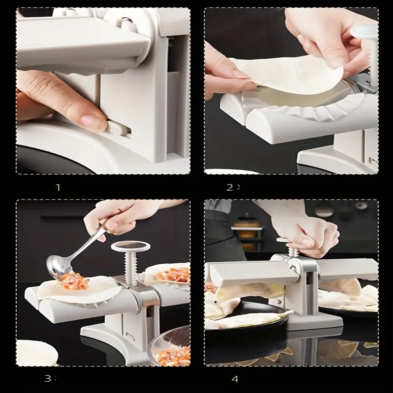 1pc Macchina Per Fare Ravioli Press Dumplings Mold Strumento Di Pressatura  Automatico DIY Empanadas Ravioli Mould Accessori Per La Cucina Domestica