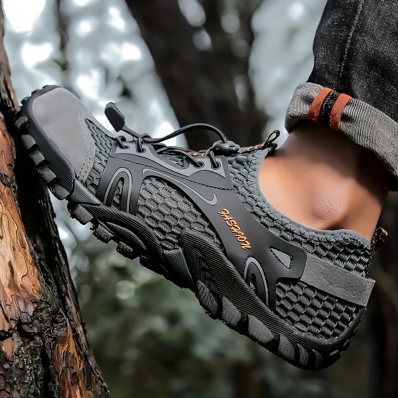 Men's Stylish Durable Breathable Sneakers Perfect Hiking - Temu