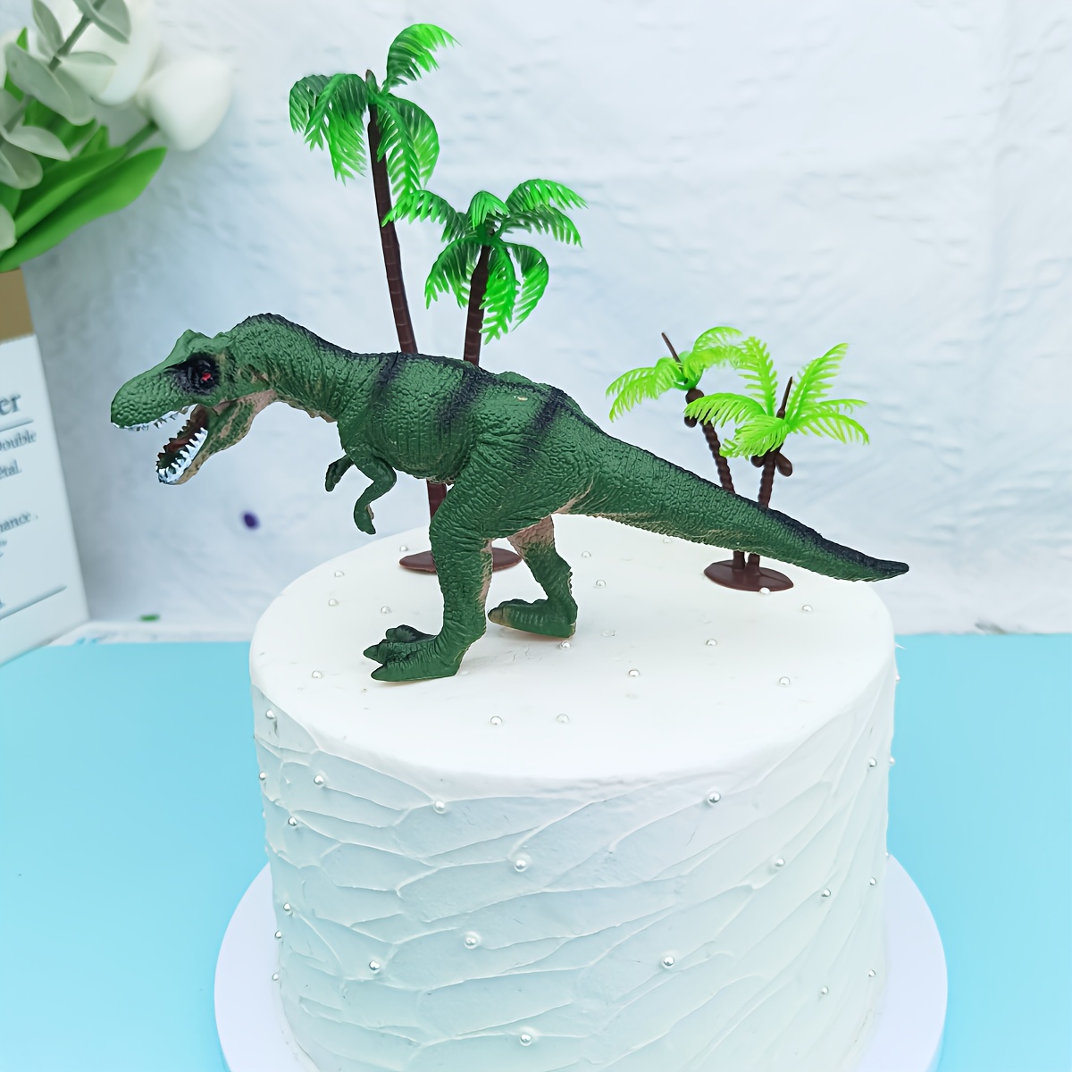 Décorations de fête d'anniversaire dinosaure pour garçon, 3
