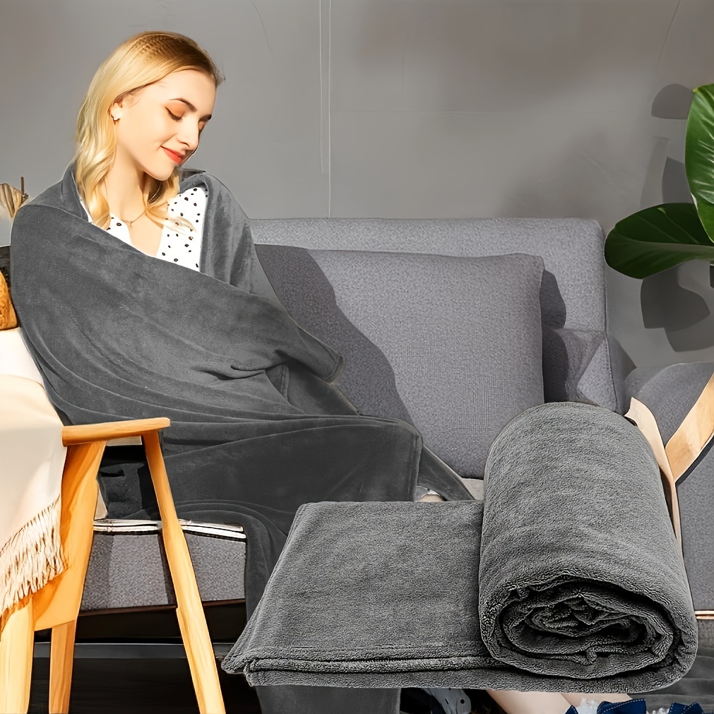 Ultra Soft Fleece Throw Blanket Lightweight Plush Cozy - Temu