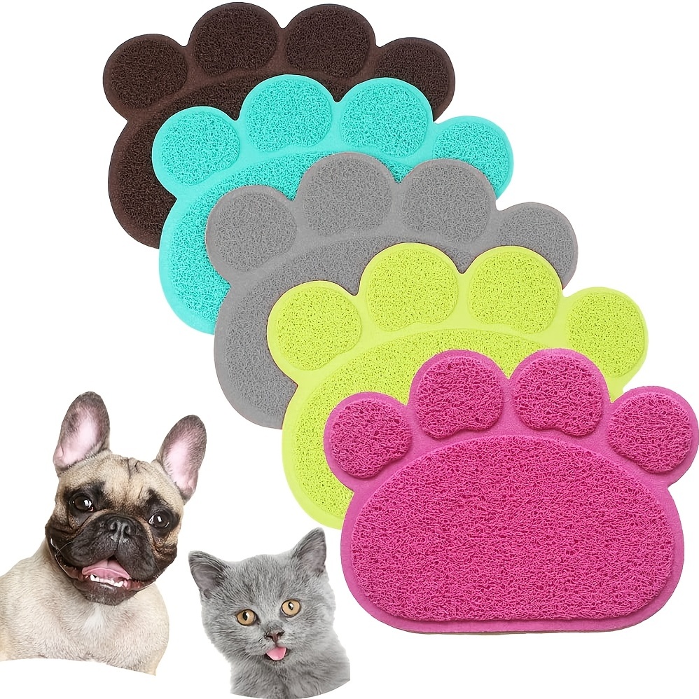 Pet Floor Mat Dog Feeding Mat Waterproof Oil Proof Pu - Temu