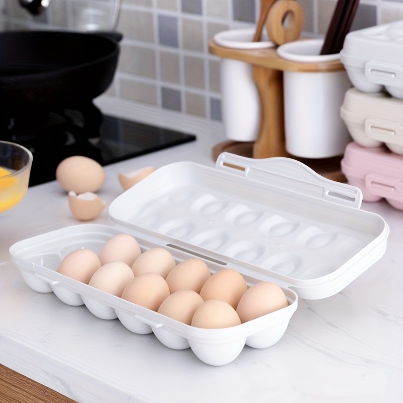 Egg Fish Storage Box Container Keep Eggs Fresh Refrigerator Organizer  Kitchen Dumplings Storage Containers From Copy02, $18.72