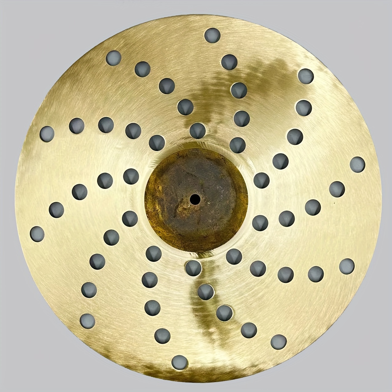 Holes store in cymbals