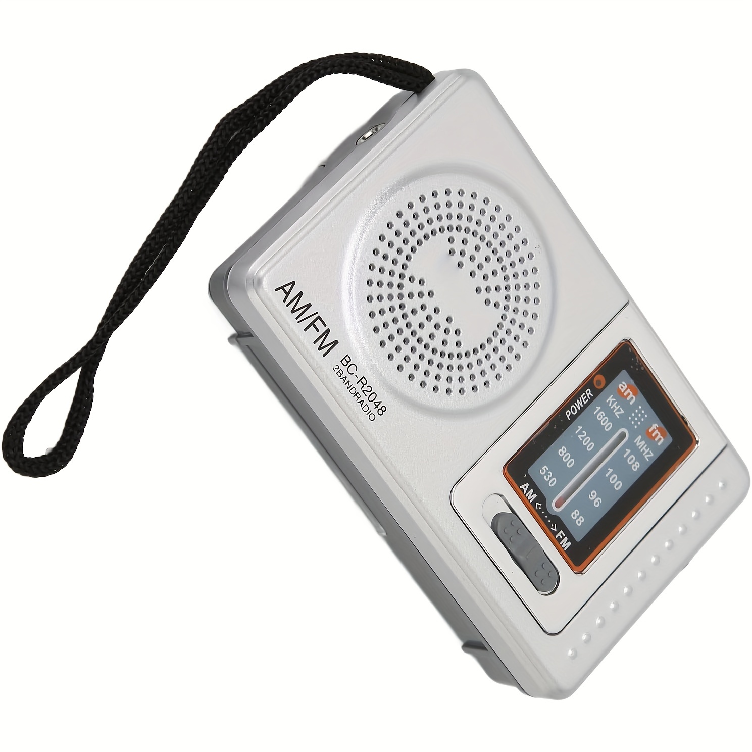Radio FM de Poche Mini LCD stéréo DSP Radio avec écouteurs 60-108 MHz pour  conférence, répétition, Examen, Sport, Guide Touristique， Radio Portable Mini  Radio de Poche (Noir)