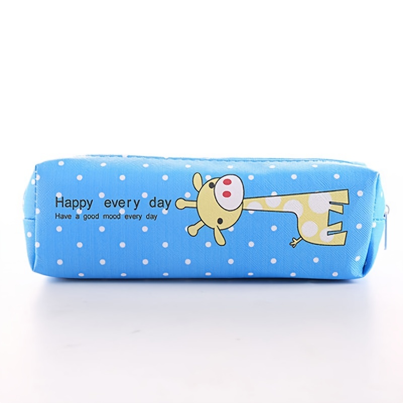 Cute Cartoon Pencil Pouch Large Capacity Pen Case For - Temu