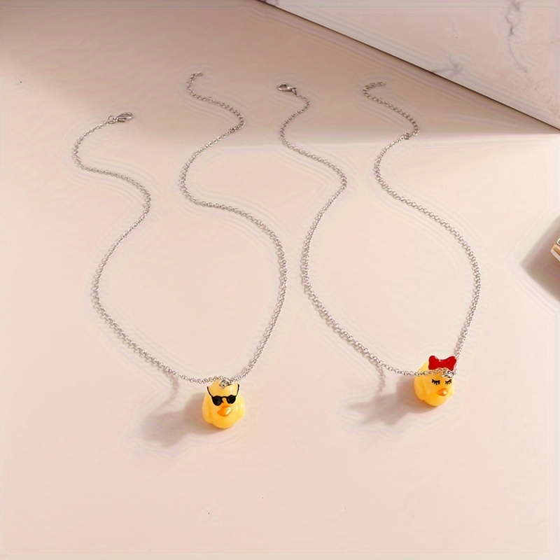 Duck Necklace - Temu