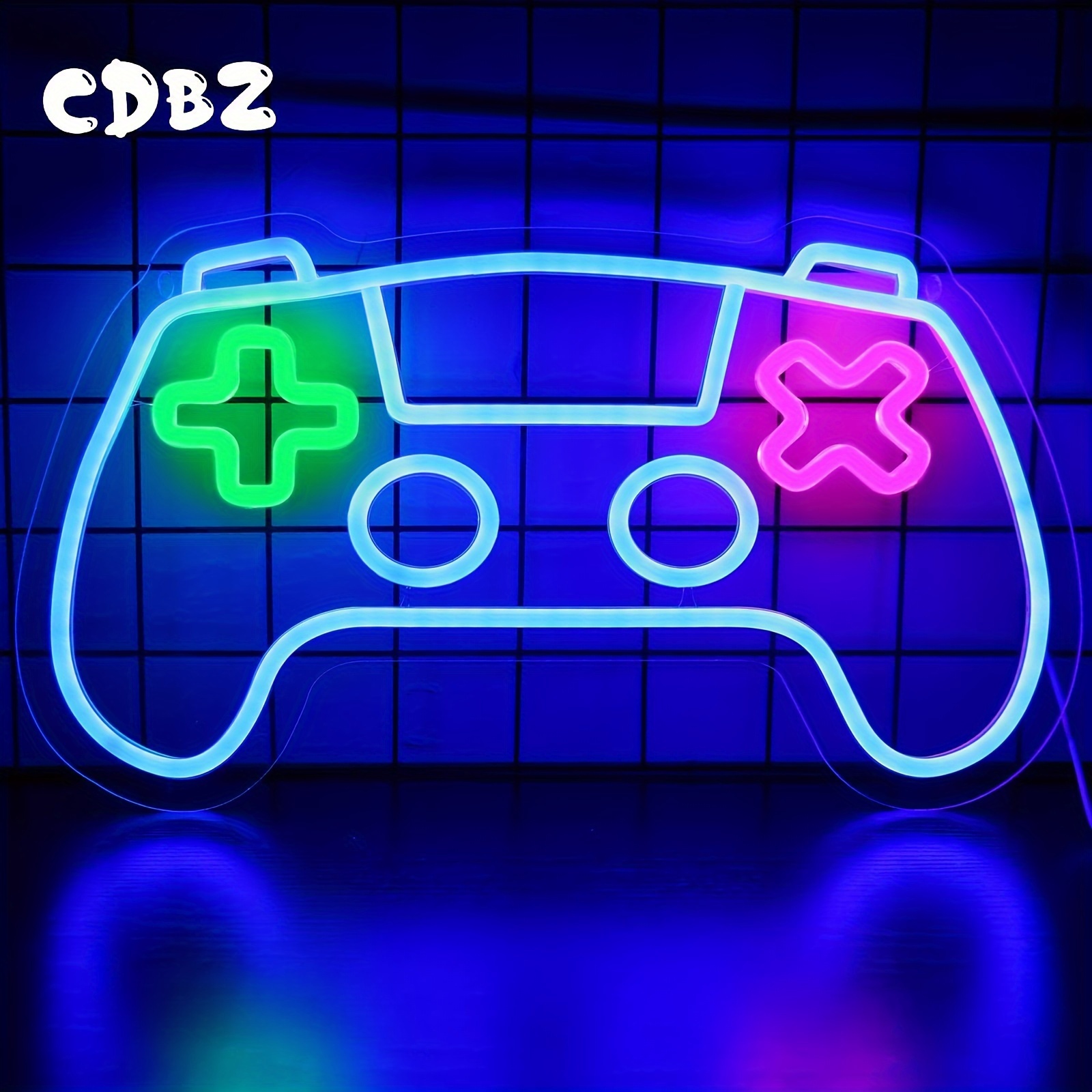 1pc Neon Sign Gamepad Shape Led Neonlicht Wand Gaming Zimmer