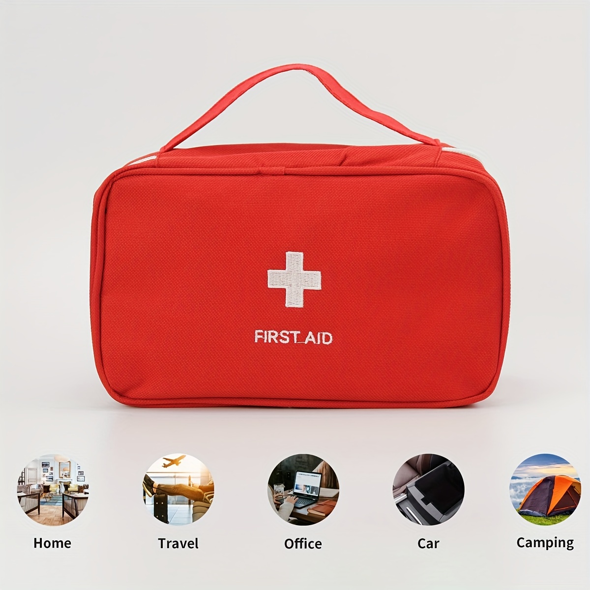 1PC Erste-Hilfe-Tasche - Erste-Hilfe-Kit-Tasche Leer Für Zuhause Outdoor  Reisen Camping Wandern, Mini-leere Medizinische Aufbewahrungstasche Tragbare