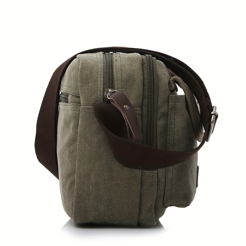 Multifunctional canvas messenger discount bag