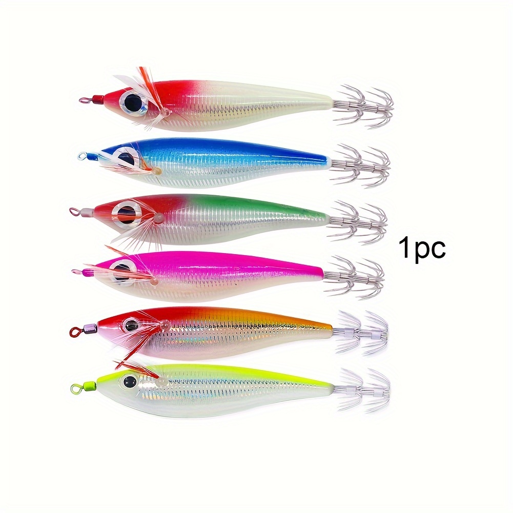 1pc Luminous LED Shrimp and Squid Hook - Effective Artificial Bait for  Freshwater and Saltwater Fishing