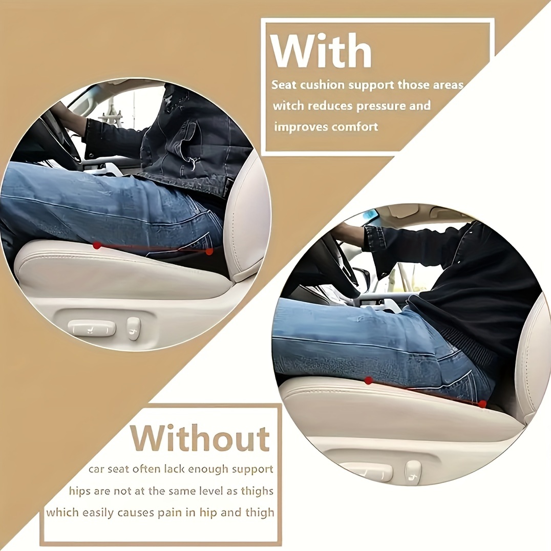 Memory Foam Car Seat Pad, Sciatica & Lower Back Pain Relief Car
