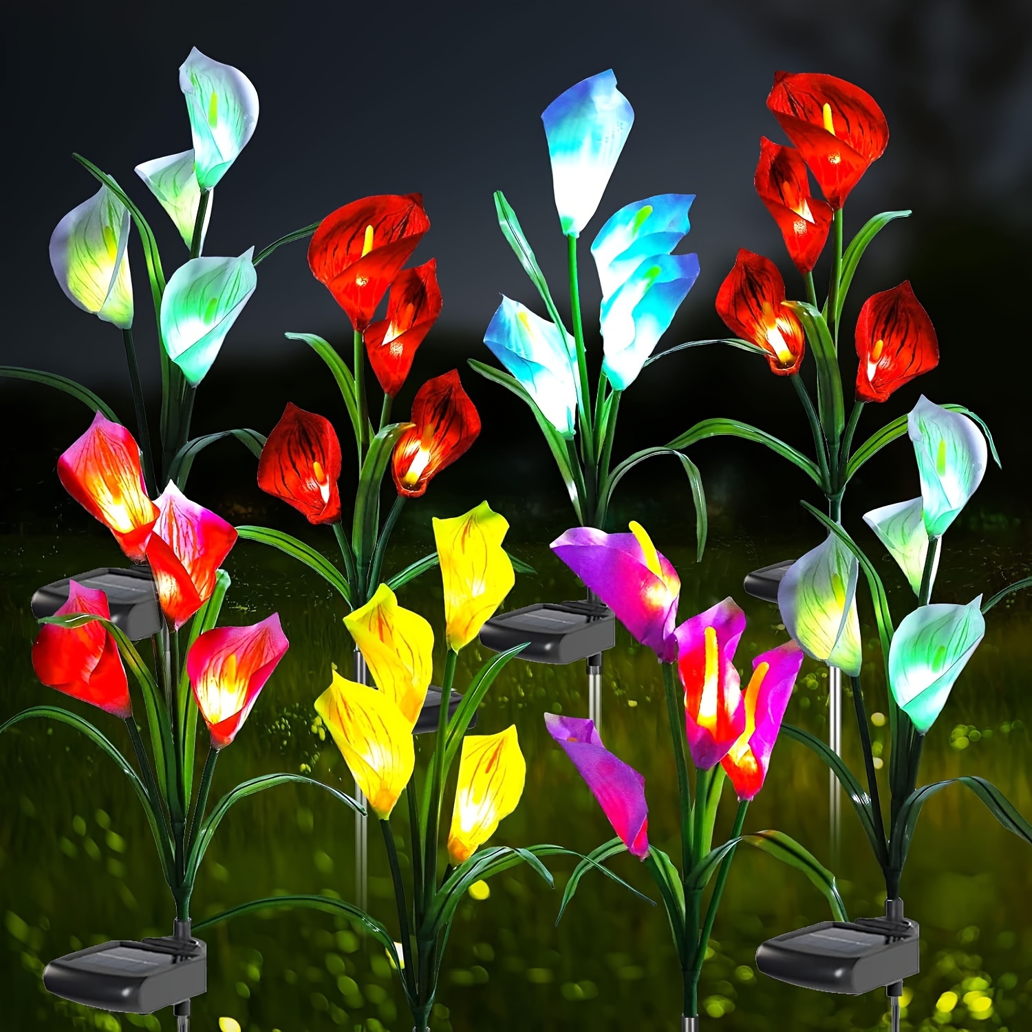 Multicolor landscape lighting discount