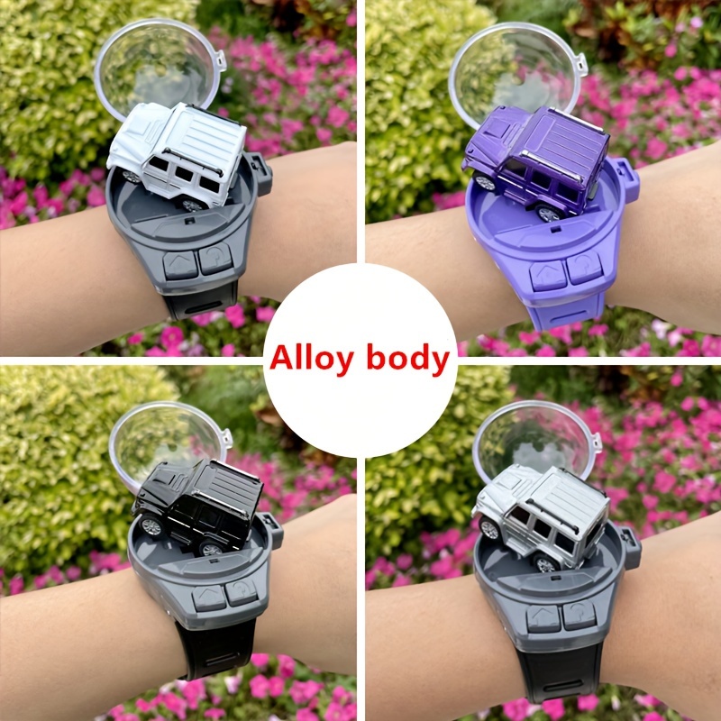 Mini montre-bracelet télécommandée pour enfants, montre-bracelet