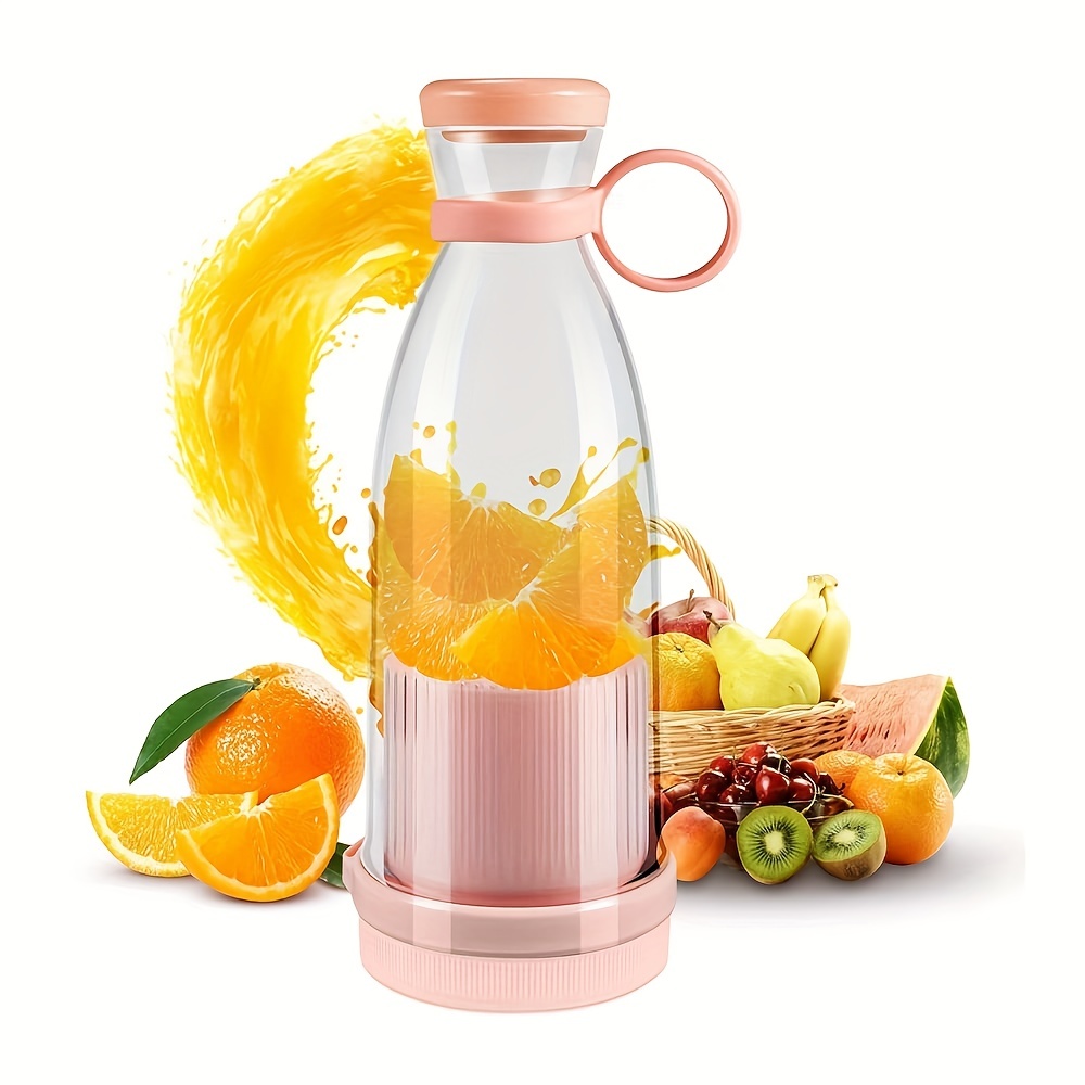 Personal Size Blender, Portable Blender, Battery Operated Usb Blender,  Smoothies & Shakes - Temu