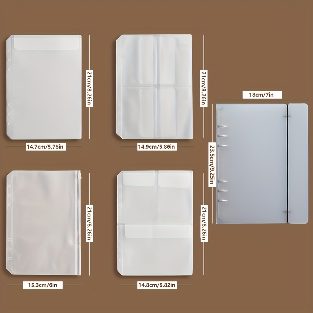 Pochettes de rangement L pour tampon ou matrices