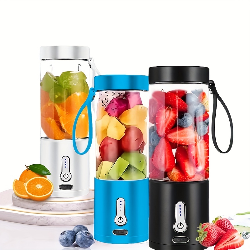 10 Blades Electric Juicer Portable Blender 350ML Fruit Mixers 3000mAh USB  Rechargeable Smoothie Juicer Cup Squeezer Juice Maker - AliExpress