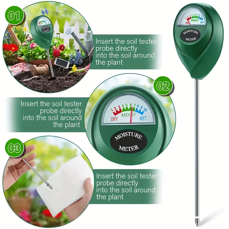 Soil Moisture Detector suitable For Gardening Greenhouses - Temu