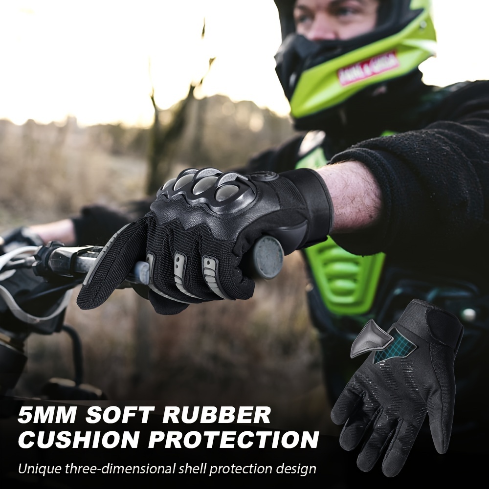Motorcycle Tactical Gloves Men touch Screen Anti slip - Temu