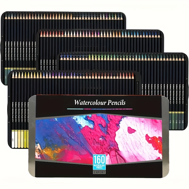 150 Sets de Dessin,Malette de Coloriage Enfants Aquarelle Crayon