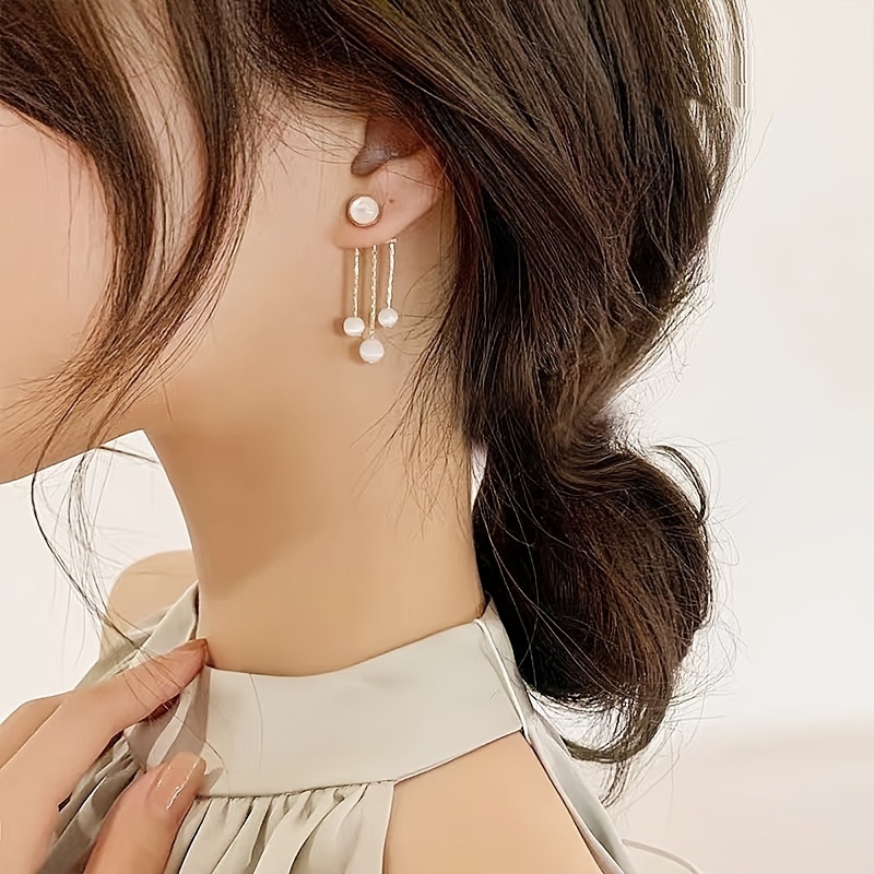 Jacket style store earrings