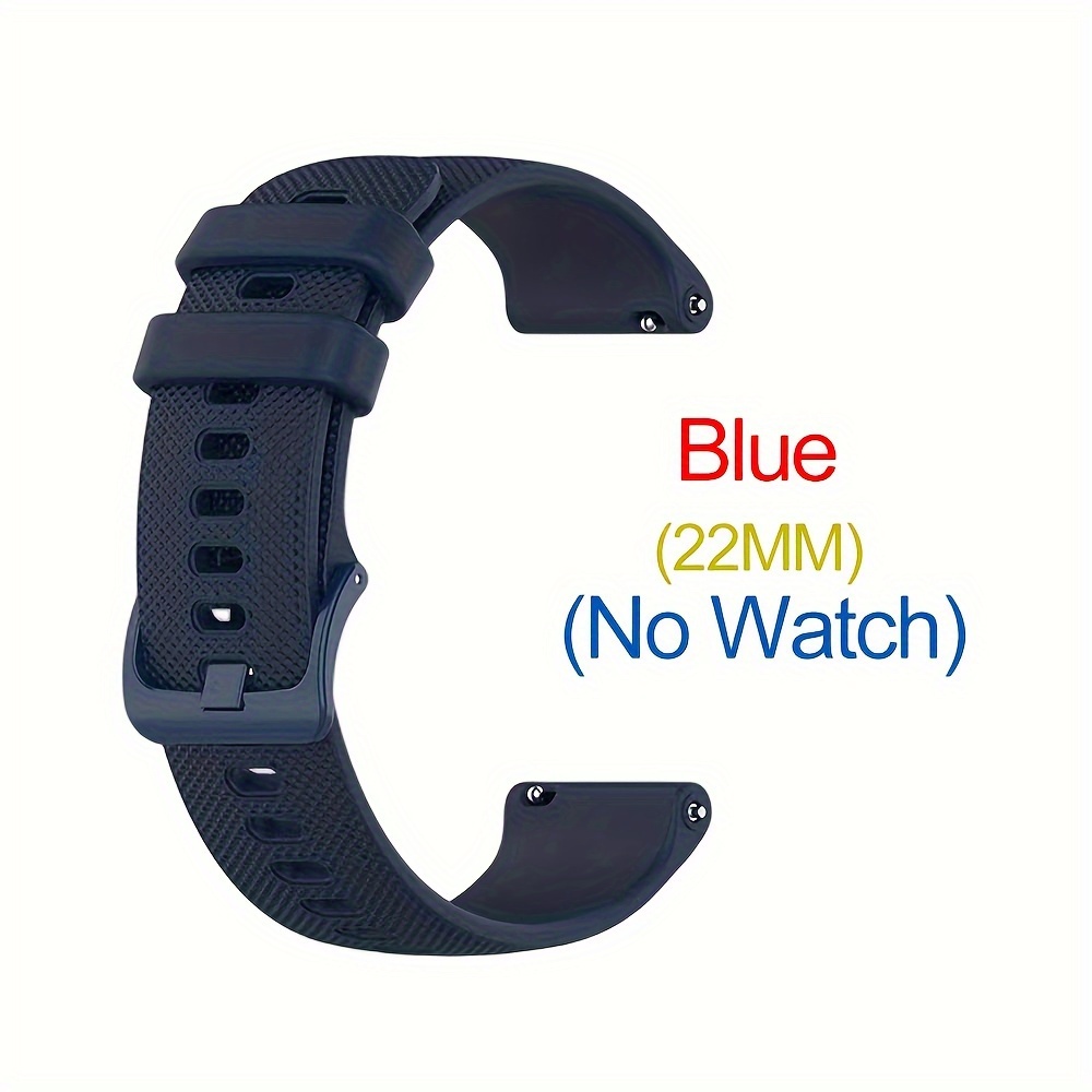  Compatible with Garmin Forerunner 745 Bands, 22mm Soft Silicone  Quick Release Replacement Wristbands with Metal Buckle for Garmin  Forerunner 745/Vivoactive 4 Watch Band Sport Strap Accessories : Cell  Phones & Accessories